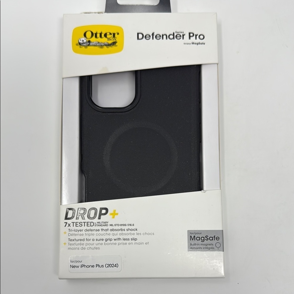OtterBox Black Protective Case for iPhone Plus Defender Pro 77-96003 4204T